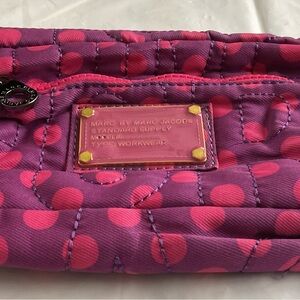 Marc by Marc Jacobs Quilted Travel Pouch Cosmetic/Toiletry Makeup Bag